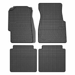 floor mats ( set, rubber, 4pc., paint black) HONDA CIVIC VI 11.95-02.01 sedan