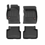floor mats ( front, rubber, 4pc., paint black) SUBARU FORESTER 01.08- suv