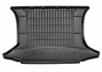 trunk mat ( rear, rubber, 1 pc, without valikulise pakiruumiriiulita) TOYOTA VERSO minivan (MPV) 04.09-08.18