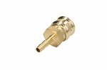 AIRPRESS quick connection brass with hose ending 6mm - 46840