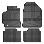 floor mats (set, rubber, 4pc.) HYUNDAI ELANTRA 02.16- sedan