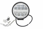 LED-työvalo (LED, 9/36V, 24W, 2272lm, pituus: 129mm, height: 151mm, syvyys: 51,5mm, diameter: 128mm, 2 generation; RFT technology; round)