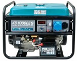 Power generaator bensiin type: LPG/bensiin 230V, mootor power 18 HP, maximum power: 8kW, rated vool: 34,8A, padrunid: 1x12V DC, 1x16A (230V), 1x32A (230V); käivitamine: elektriline/manual