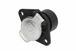 Plug-in socket TYP N men's, ISO 1185, number of pins/number of active pins 7, 24V (plastic; slide-in contacts)