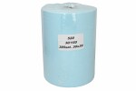 Roll paper (385 sheets; soft, highly absorbent cleaning agent; dust-free; turquoise - roll 30cm / 150mb; resistant to solvents and detergents)