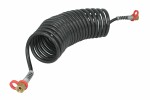 Air-operated coil (wire colour: black, cover colour: red, M18x1,5/M18x1,5, number of coils: 19)