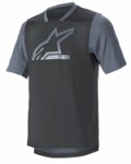 Visureigių marškinėliai drop 6 v2 ss jersey alpinestars spalva juoda, dydis l