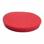 polerplatta svamp röd hårdhet 140 / 20 mm - 2 st, typ: hård, polerplatta, diameter: 125/140 mm, tjocklek: 20 mm, färg: röd