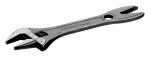 Adjustable wrench with alligator jaw 205mm max 32mm