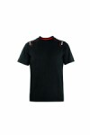 Protective and working clothing (t-shirt) TRENTON, size: L, material grammage: 80g/m², colour: black