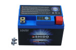 battery LIFEPO4 SHIDO MOTO. 12V 1.60AH/95A -+ (dimesions: 113X70X85)