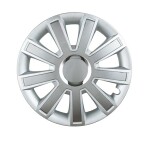 wheel cover for passanger car FLASH silver-graphite 15" 4pc
