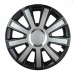 wheel cover for passanger car FLASH black-graphite 16" 4pc