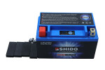 аккумулятор LIFEPO4 SHIDO мото.12V 3.5AH/210A -+ (размеры: 150X80X93)