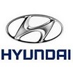 License plate with hyundai logo