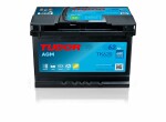 battery TUDOR 12V 62Ah/680A START&STOP AGM (R+ standard) 242x175x190 B13 (agm)