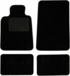 Floor mats black textile sumex matmoq5
