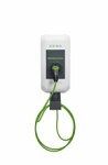 AC charger, Wall-mount charger P30 a-series Green Edition 120 163, phases Määrä: 3, 11kW, colour: grey/white, cable type 2 (New 2021) a-series EN Type2 3p 6m Cable 11kW - GREEN EDITION