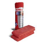Set med Sonax mikrofiberdukar för bilkaross 40×40 2 st (416241)