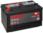 Akumulators tudor 12v 85ah/800a (en) technica (+- en) 306x192x192 b1 (palaišanas akumulators)