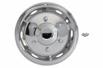 wheel cover rear, material: stainless steel,, wheel size: 17,5toll, hollow (with coverings)