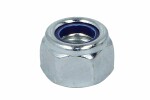 Self-locking nut, zinc-coated M12x1,75 (wrench size: 19) materiaali: galvanised