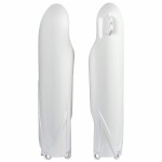 Shock absorbers cover, colour: white fits: YAMAHA YZ 125/250/450 2010-2023