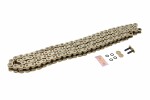 Chain 525 ZVMX2 hiper-reinforced, number of links: 106, sealing type: X-RING, golden, connection type: rivet point