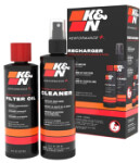 K&n filter underhållssats (olja 237ml + rengöringsmedel 355ml)