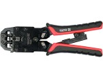 pliers for crimping telephone and network connectors rj45 rj10 rj11