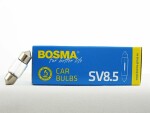 licence plate bulb 12V 5W SV8,5 11X30 BOSMA