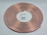 fuel pipe copper 8,00mm roll 10 meters