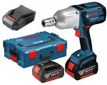 Air impact wrench, power supply: battery-powered, external square 1/2", maximum torque: 650Nm, 18V, numero of batteries 2 x 5Ah, battery included, charger included