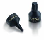socket (head / Wrench) TORX, sockets size: 1/4", finish: black,