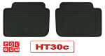 floor mat rubber HYUNDAI I30 II 12-, KIA CEED II 12- 2pc/ rear