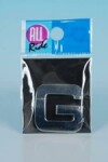 with adhesive G- letter, chrome