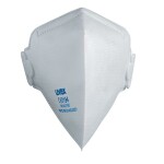 hengityssuojain Uvex silv-Air classic 3100 FFP 1, taitettava, ilman venttiiliä, valkoinen, 1kpl, yksittäispakattu. 30 kpl pakkaus