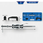 fuel injector puller set, 3 pc