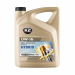 k2 hybrid 0w16 full synthetic 5l (täyssynteettinen.)