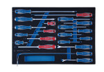 king tony - screwdriver set 20 pc. cross + tasane, eva vahtplastist sisetükk jalutuskärule 9-31920mrv 9-31920mrv kin