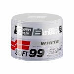 белый Soft99 Wax soft car wax, 350 g