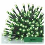 valoketju 100 LED Standard 10m vihreä jatkettava