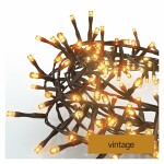 Valguskett 300 LED 5+6m Classic Cluster vintage taimeriga