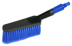 brush for cleaning the car with soft bristles and water connection
