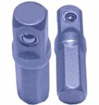 Adapter plug / spindle: 1/4", screwdriver adapters, to the socket,