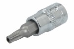 socket spindle/y TORX TAMPER plug / spindle: 1/4", dimensions: T25H,