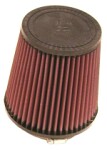 Universal filter (cone, airbox); filter length: 152mm, filtrialuse diameter: 149mm, flantsi diameter 114mm,
