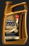 синтетическое  моторное масло 5W-40 4L SUSTINA ENEOS