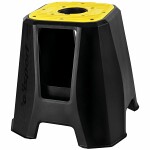 Motorcycle rest / Stand Polisport 250 (colour: yellow, plastic, 315x420x465)