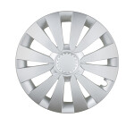 wheel covers set 4pc GOAL 16" silver